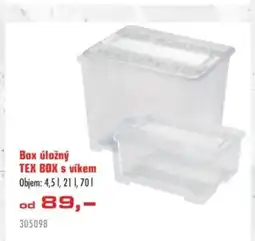 Uni Hobby Box úložný TEX BOX s víkem nabídka