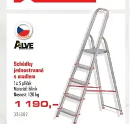 Uni Hobby Schůdky jednostranné s madlem nabídka