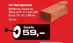 Uni Hobby Lať impregnovaná nabídka