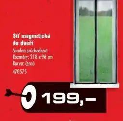 Uni Hobby Síť magnetická do dveří nabídka