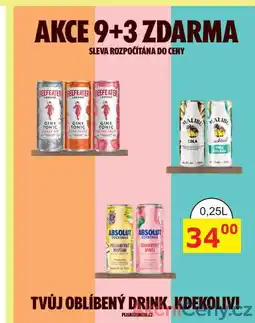 BENE Nápoje Míchaný drink v plechovce, více druhů 250ml nabídka