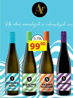 BENE Nápoje Ar víno, různé druhy 0,75L nabídka