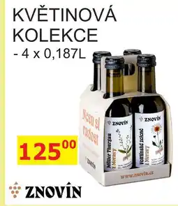 BENE Nápoje Znovín Znojmo KVĚTINOVÁ KOLEKCE - 4 x 0,187L nabídka