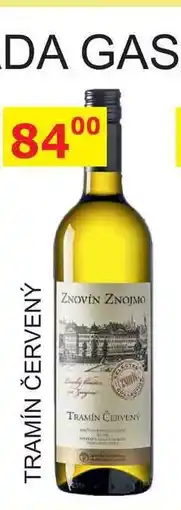 BENE Nápoje Znovín Znojmo 0,75l TRAMÍN ČERVENÝ nabídka