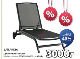 JYSK JUTLANDIA® Lehátko HANSTHOLM nabídka