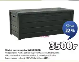 JYSK Úložný box na polstry SVENDBORG nabídka