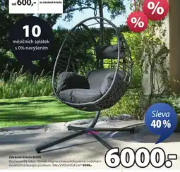 JYSK Závěsné křeslo BORK nabídka