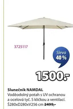JYSK Slunečník NAMDAL nabídka