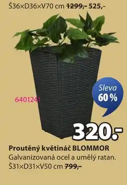 JYSK Proutěný květináč BLOMMOR nabídka
