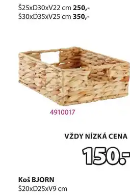 JYSK Koš BJORN nabídka