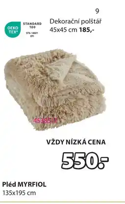 JYSK Pléd MYRFIOL nabídka
