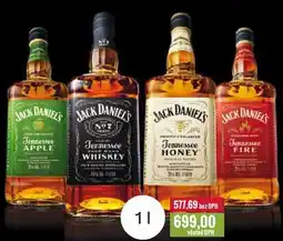 Ratio JACK DANIEL'S 1l nabídka