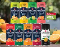 Ratio SAN PELLEGRINO 0,33l nabídka