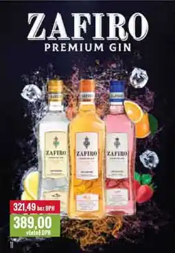 Ratio ZAFIRO PREMIUM GIN 1l nabídka