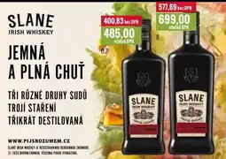 Ratio SLANE IRISH WHISKEY 0,7l, 1l nabídka
