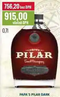 Ratio PAPA'S PILAR DARK 0,7l nabídka