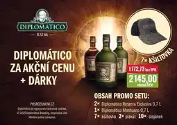 Ratio DIPLOMÁTICO + DÁRKY nabídka