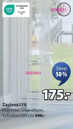 JYSK Záclona LYA nabídka