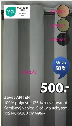 JYSK Závěs ANTEN nabídka
