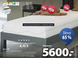 JYSK WELLPUR Pěnová matrace WELLPUR KVITA GF85 nabídka