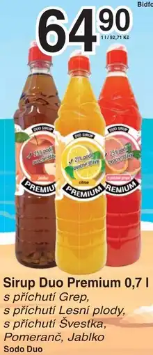 Coop hb Sirup Duo Premium nabídka