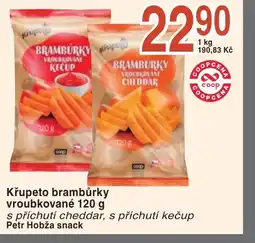 Coop hb Křupeto brambůrky vroubkované nabídka
