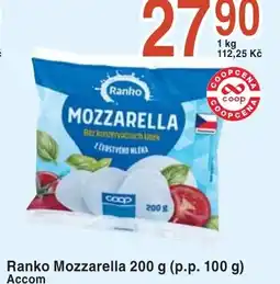 Coop hb Ranko Mozzarella nabídka