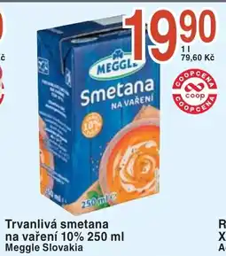 Coop hb Trvanlivá smetana na vaření 10% nabídka