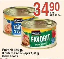 Coop hb Favorit Krůtí maso s vejci nabídka