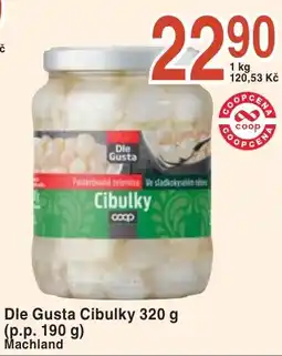 Coop hb Dle Gusta Cibulky nabídka