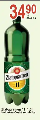 Coop hb Zlatopramen 11 Heineken Česká republika nabídka