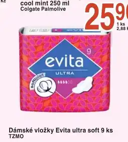 Coop hb Dámské vložky Evita ultra soft 9 ks TZMO nabídka