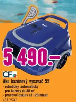 Hornbach Aku bazénový vysavač 55 nabídka