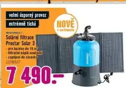 Hornbach MARIMEX Solární filtrace Prostar Solar 3 nabídka