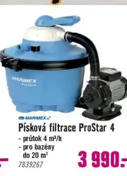 Hornbach MARIMEX Písková filtrace ProStar 4 nabídka