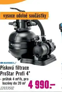 Hornbach MARIMEX® Písková filtrace ProStar Profi 4* nabídka