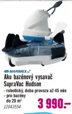 Hornbach MARIMEX.cz Aku bazénový vysavač SupraVac Hudson nabídka