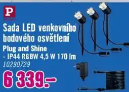 Hornbach Sada LED venkovního bodového osvětlení nabídka
