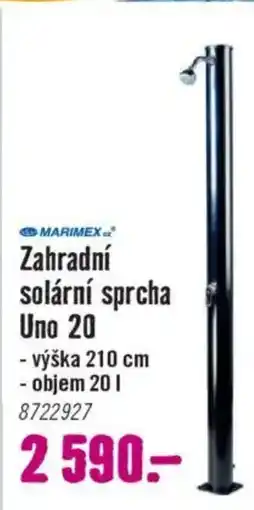 Hornbach MARIMEX Zahradní solární sprcha Uno 20 nabídka
