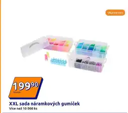 Action XXL sada náramkových gumiček nabídka