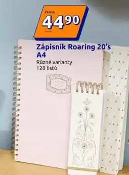 Action Zápisník Roaring 20's A4 nabídka