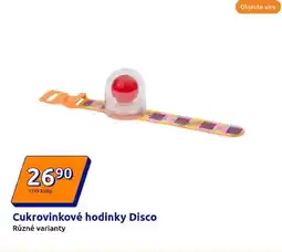 Action Cukrovinkové hodinky Disco nabídka