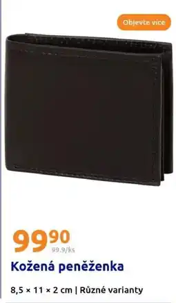 Action Kožená peněženka nabídka