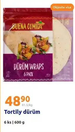 Action Tortily dürüm nabídka