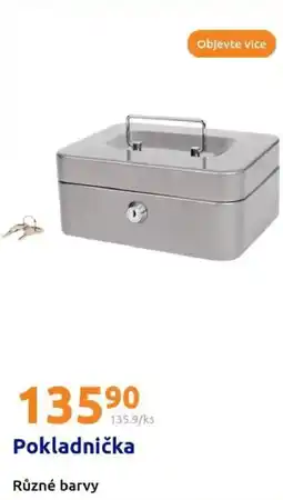 Action Pokladnička Různé barvy nabídka