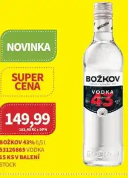 Kubík potraviny Božkov 43% nabídka