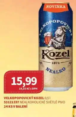 Kubík potraviny Velkopopovický kozel nabídka