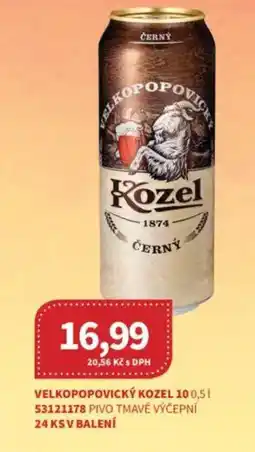 Kubík potraviny Velkopopovický kozel 10 nabídka