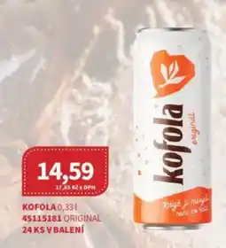 Kubík potraviny Kofola nabídka
