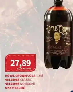 Kubík potraviny Royal crown cola nabídka